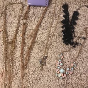 Claire’s necklaces